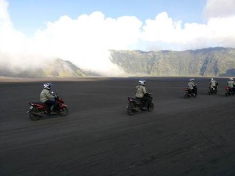 Tour de Soul naik All New Soul GT 125 menyusuri kawasan Gunung Bromo Probolinggo Jawa Timur