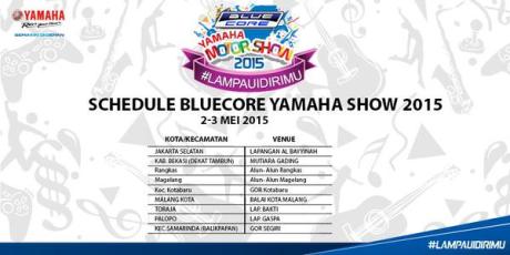 jadwal yamaha motorshow 2-3 mei 2015 serentak 9 kota