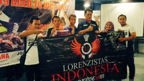 Perayaan ultah jorge lorenzo yamaha indonesia bersama fans klub 01