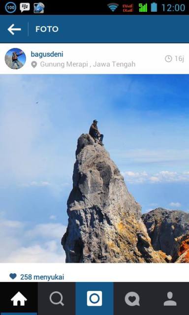 Terpeleset, Pendaki Terjatuh ke Kawah Gunung Merapi Jawa Tengah-Jogja