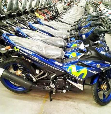 yamaha jupiter mx king versi motogp movistar terbaru 2015 biru