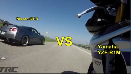 yamaha R1M VS Nissan GT-R R35 750 HP