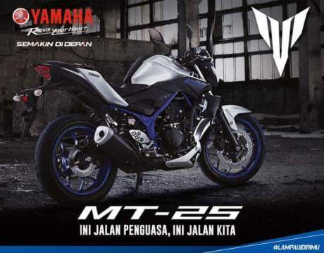 Slogan Yamaha MT-25 Ini Jalan Penguasa, Ini Jalan Kita