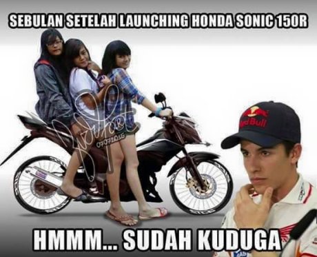 Akankah Honda Sonic jadi Motor Ban  Cacing  Alay selanjutnya 