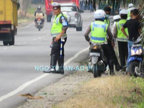 Kena Foto Wartawan, Razia Lalu Lintas Polisi Jelang Lebaran di Sumatera Utara Ini bubar jalan 02 pertamax7.com