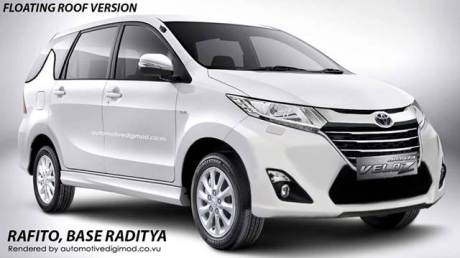 render New Toyota Avanza facelift 2015
