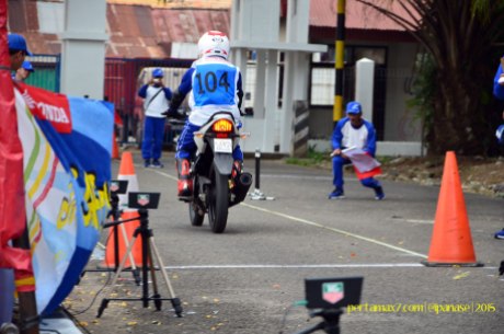 Astra Honda Safety Riding Instructor Competition 2015 di Palembang Hari Ketiga Uji Rem dan Keseimbangan 03 Pertamax7.com