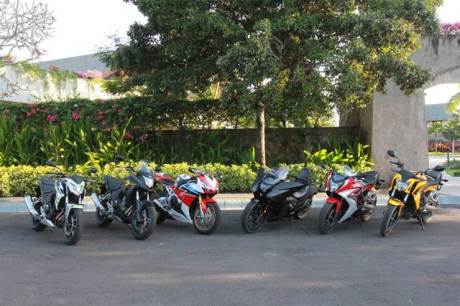 Jajaran Big Bike Honda Indonesia