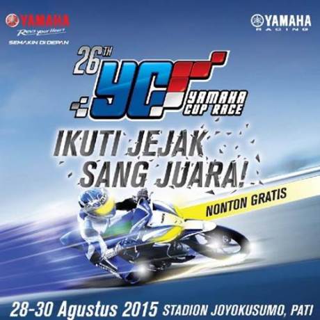 Jelang Yamaha Cup Race Seri ke-5 Pertama kali di Pati Jawa Tengah, Ayo Nonton pertamax7.com