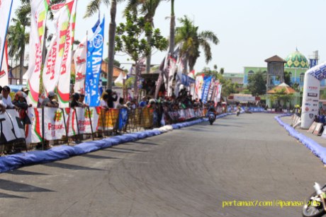 Masyarakat Kota Pati antusias saksikan Yamaha Cup Race seri 5 06 Pertamax7.com