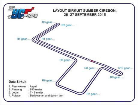 layout sirkuit Yamaha-Cup-Race-Seri-6-Cirebon,-banyak-acara-seru-dan-Gratis-pertamax7.com-2-