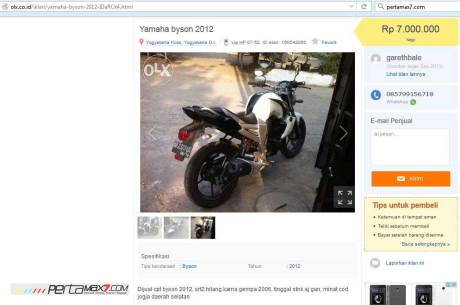 Yamaha-Byson-2012-ini-Dijual-Rp.7-juta-Karena-BPKB-hilang-saat-gempa-jogja-2006-pertamax7.com-