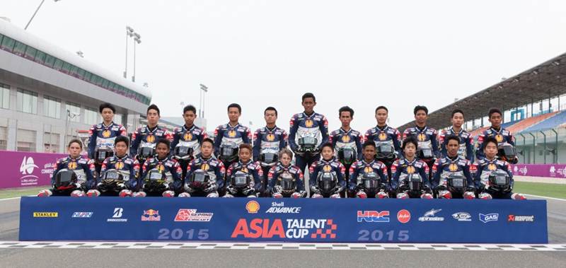 rider Sheel Advance Asia Talent Cup