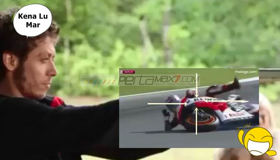 Video Viral Rossi Mbedil Marquez Sampai Jumpalitan ini Bikin Ngakak pertamax7.com