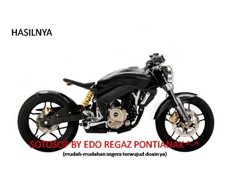 Ide Modifikasi Kawasaki Bajaj Pulsar 200NS ala Bobber Mac Motorcycles SPUD pertamax7.com