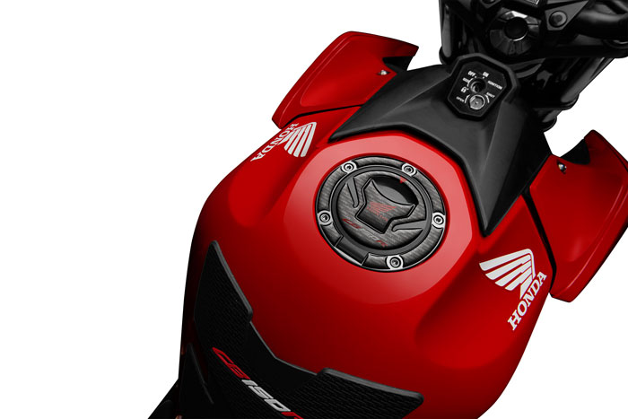 Aksesoris All New Honda CB150R Streetfire Fuel-Lid-Pad Pertamax7.com