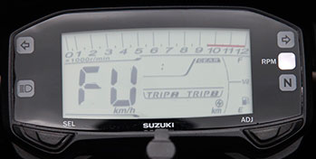 speedometer suzuki satria F injeksi bisa sapa FU ready go pertamax7.com