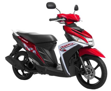 Warna baru Yamaha Mio-M3-Energetic-Red Pertamax7.com