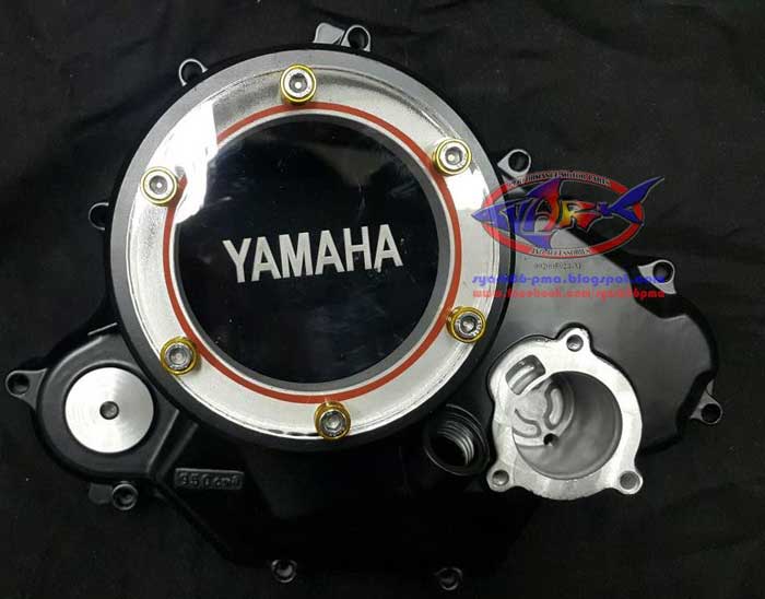 Modifikasi Yamaha EXCITER Aka Jupiter MX 150 Pakai Cover Crankcase Tembus Pandang, Bisa Buat Vixion Dan R15...Keren 02 Pertamax7.com