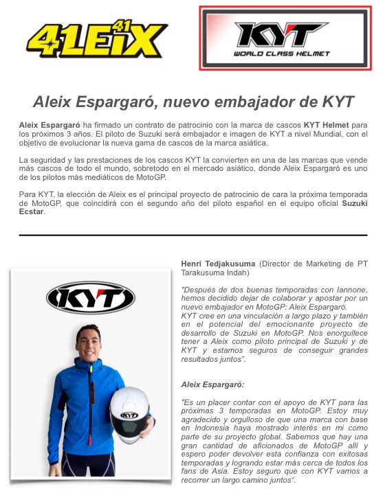 Official-KYT-Helmet-Resmi-Gandeng-Aleix-Espargaro-selama-3-Musim--pertamax7.com
